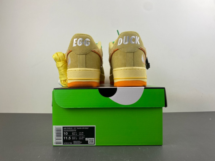 Nike Air Force 1 Low Ducks of a Feather University of Oregon Duck or Egg
