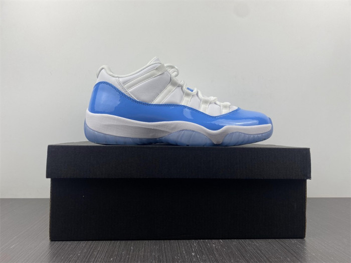 air jordan 11 low unc university blue 528895-106
