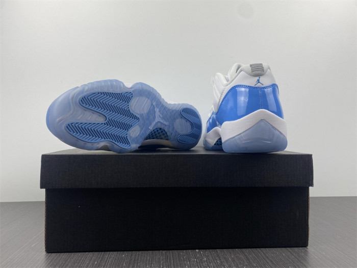 air jordan 11 low unc university blue 528895-106