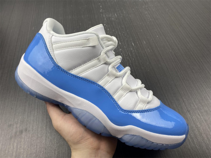 air jordan 11 low unc university blue 528895-106