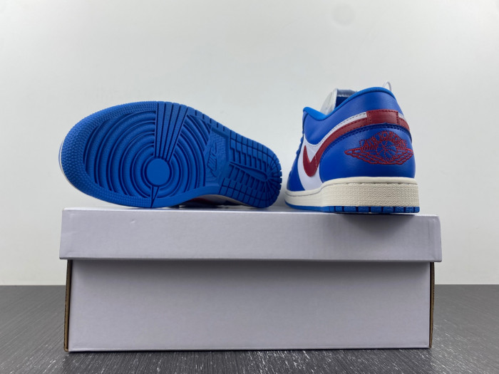 air jordan 1 low wmns "sport blue" dc0774-416