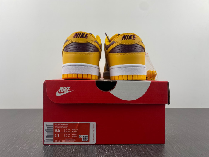nike dunk low arizona state dd1391-702