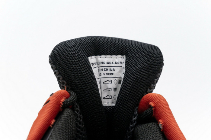 belanciaga Track 2 Sneaker Dark Grey Orange 570391 W2GN1 2002