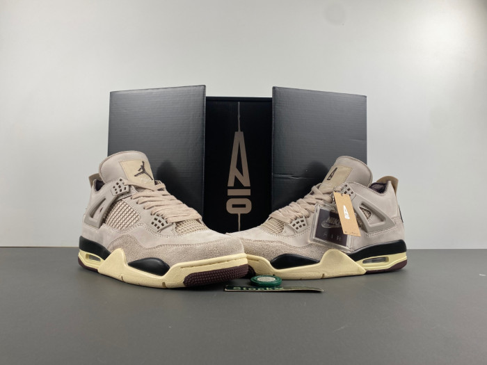 a ma maniére x air jordan 4 “fossil stone” fz4810-200
