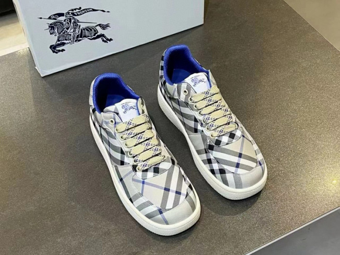 Bur*berry Check Terrace Sneakers BBR--3007