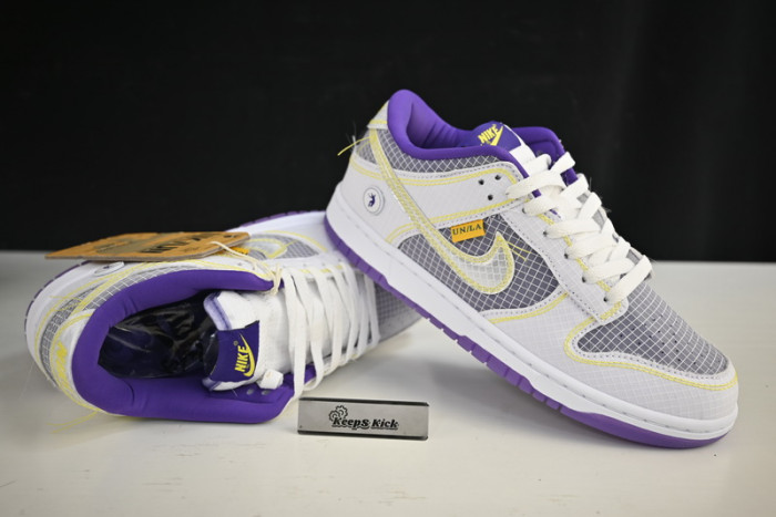 union x nike dunk low “court purple” dj9649-401