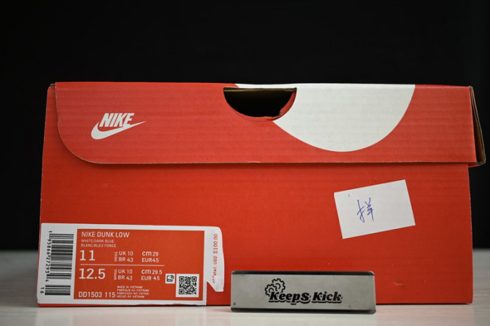 nike dunk low vintage navy dd1503-115