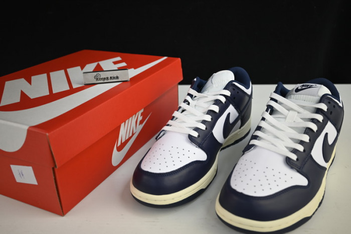 nike dunk low vintage navy dd1503-115