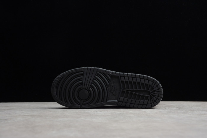 AIR JORDAN 1 BLACK WHITE GYM RED KID-555088-061