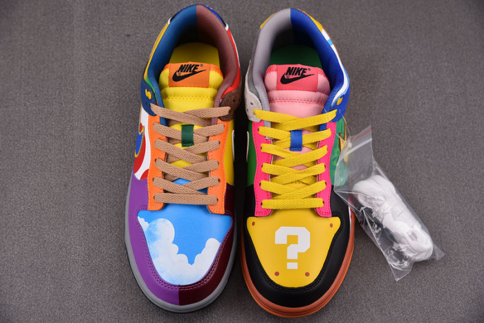 nike dunk low “what the mario”