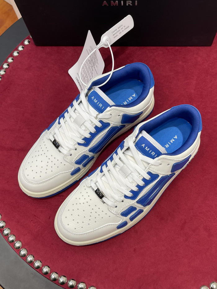 amiri* skel leather sneakers