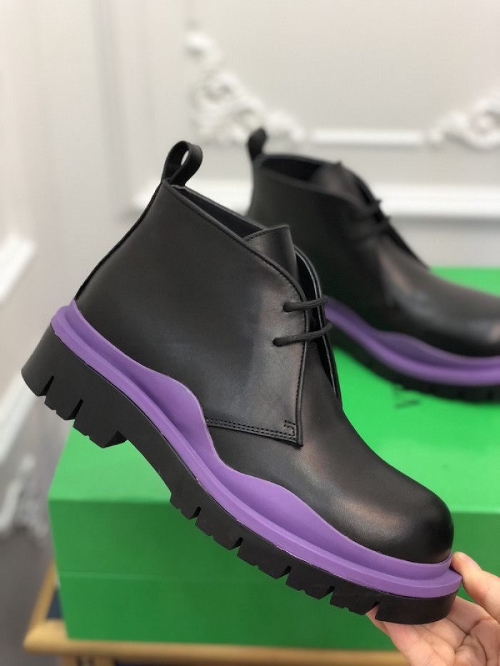 Botteg*Venta Tire Leather Ankle boots