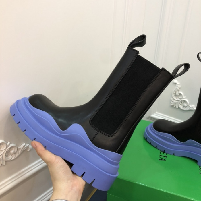 Botteg*Venta Tire Leather Ankle boots