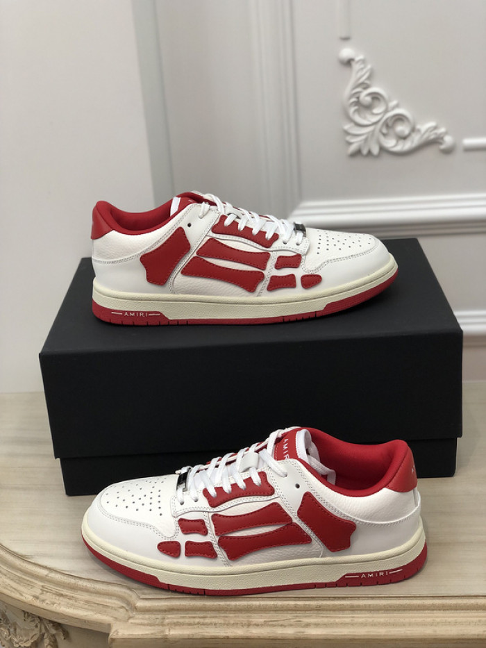 amiri* skel leather sneakers