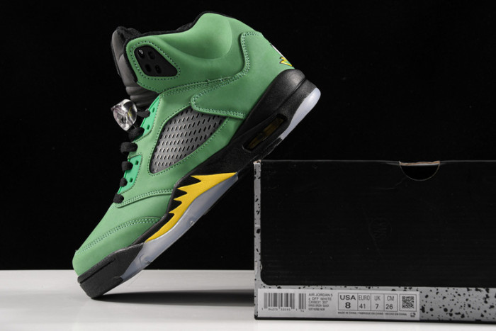 air jordan 5 oregon ducks elevate 2020 454803-535