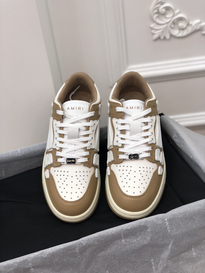 amiri* skel leather sneakers