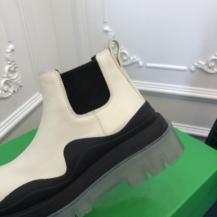 Botteg*Venta Tire Leather Ankle boots