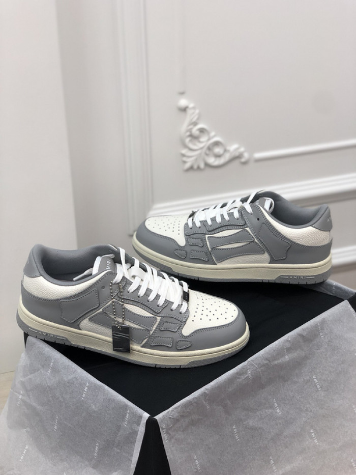 amiri* skel leather sneakers