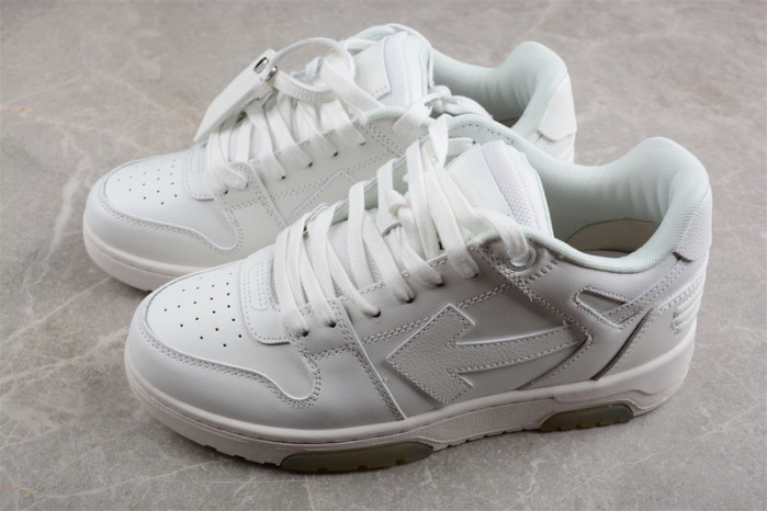 off-white out of office leather sneakers