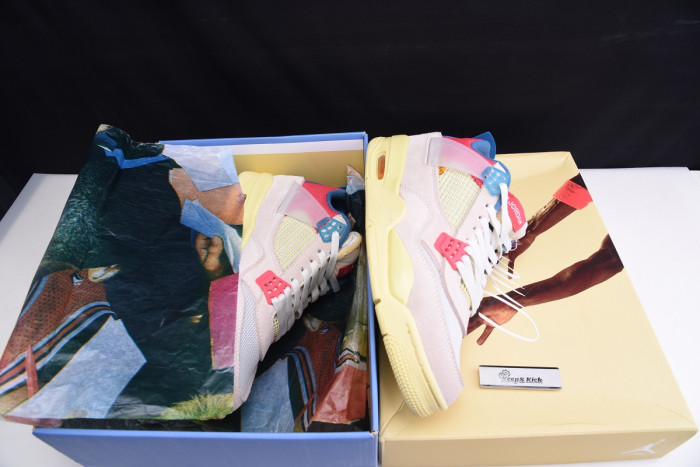 union x air jordan 4 union la guava ice dc9533-800