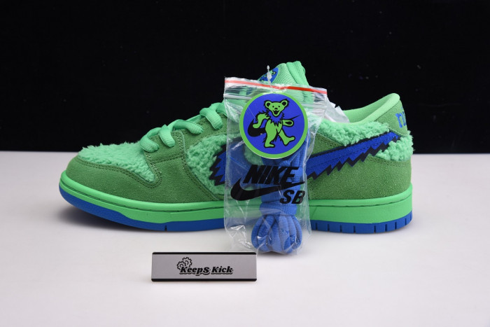 nike sb dunk low "grateful dead - green bear" - cj5378 300