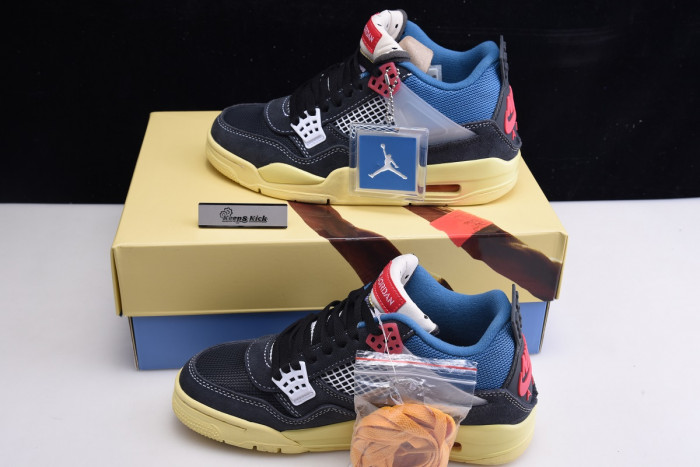 union x air jordan 4 union la off noir dc9533-001