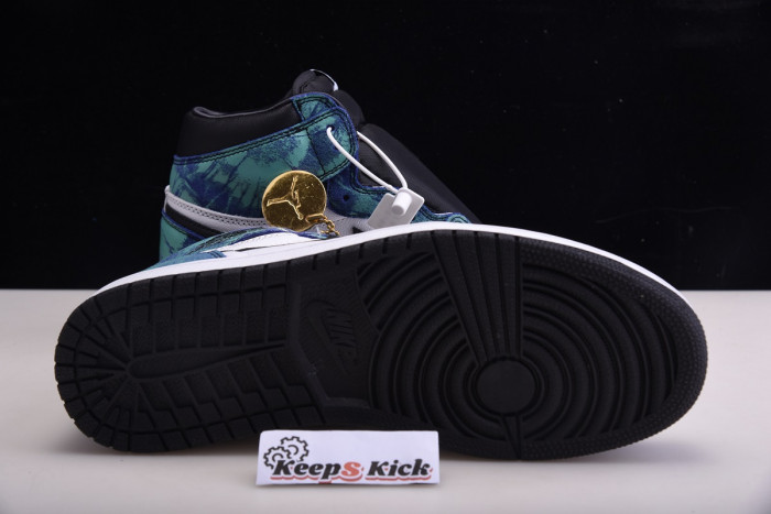 air jordan 1 retro high og wmns "tie-dye" cd0461-100
