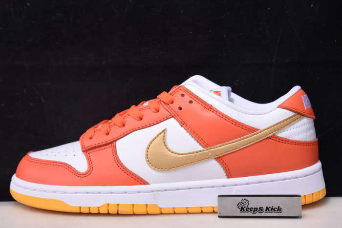nike dunk low "golden orange" dq4690-800