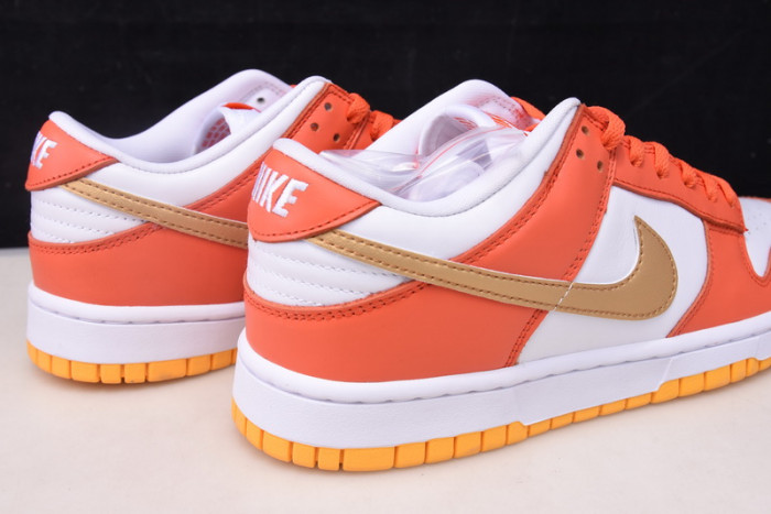 nike dunk low "golden orange" dq4690-800