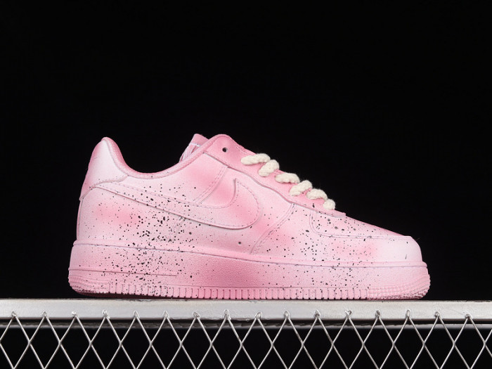 Ch*0me He**ts x nike air force 1 low 07 pink/pink/white dd8959-100